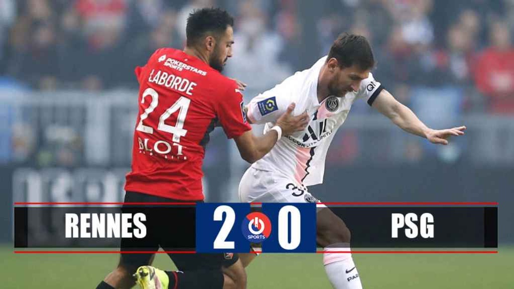 Messi kém duyên, PSG thua sốc trước Rennes