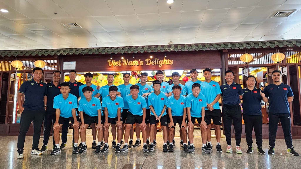 U18 Việt Nam đã có mặt tại Hàn Quốc, sẵn sàng dự giải quốc tế U18 Seoul EOU Cup 2023