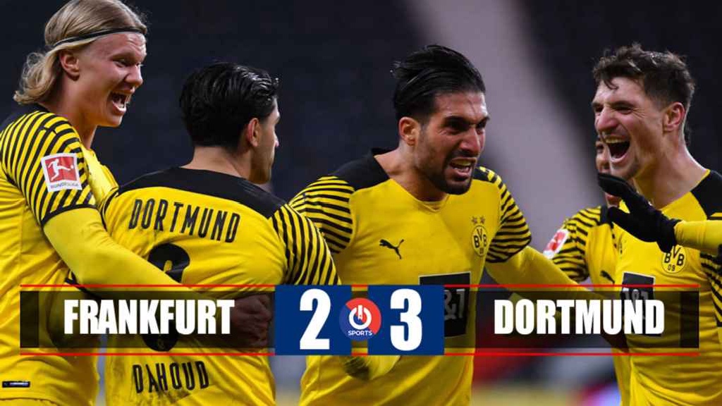 Video Highlight Frankfurt vs Dortmund, Bundesliga hôm nay