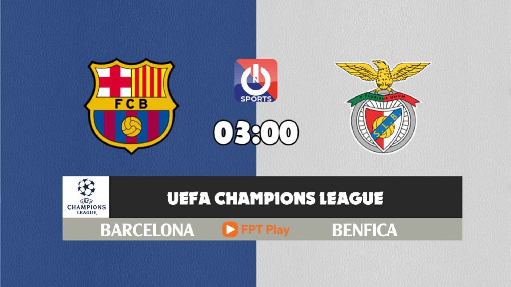 Nhận định, soi kèo trận Barcelona vs Benfica, 03h00 ngày 24/11