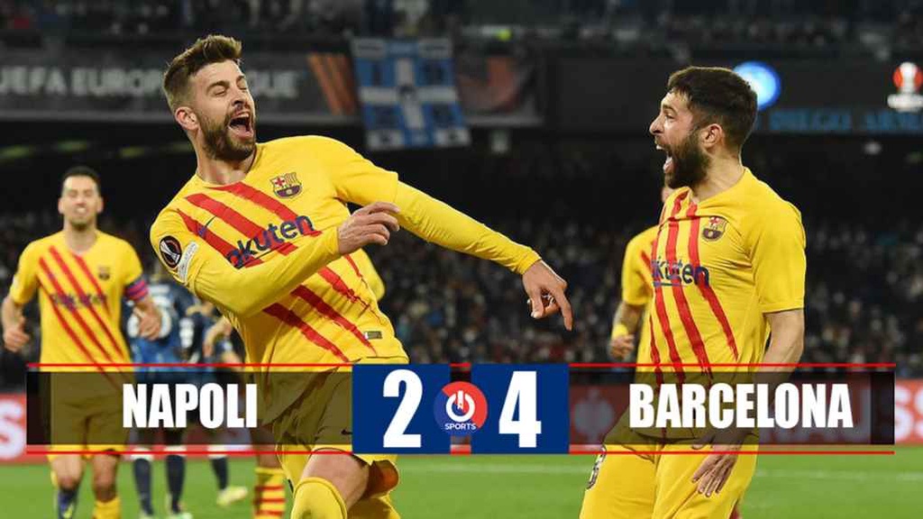 Barca thắng tưng bừng Napoli