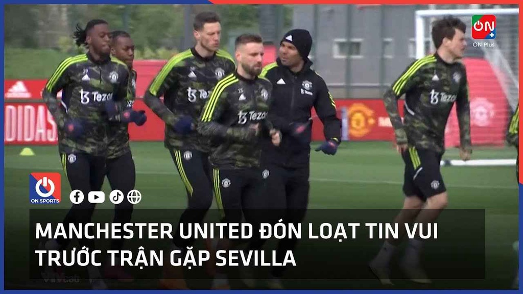 Manchester United đón tin vui trước trận gặp Sevilla