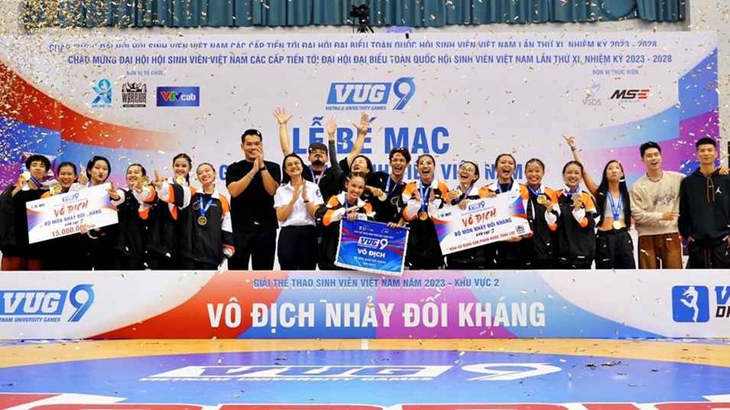 ĐHQG TP.HCM “đại thắng” tại VCK phía Nam Giải thể thao Sinh viên Việt Nam 2023