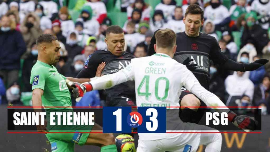 Video Highlight Saint Etienne vs PSG, Serie A hôm nay