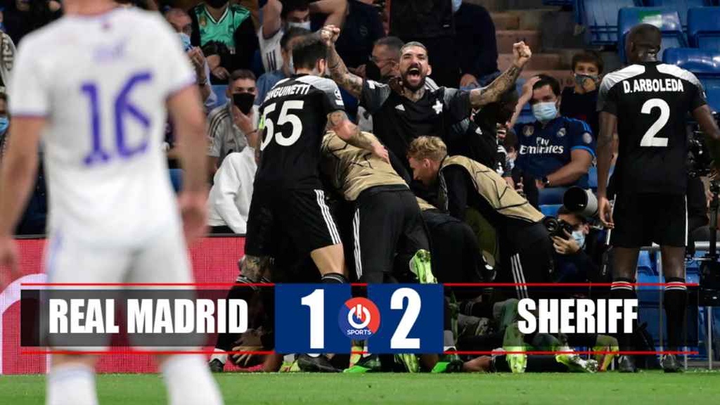 Real Madrid thua sốc Sheriff ngay trên sân nhà