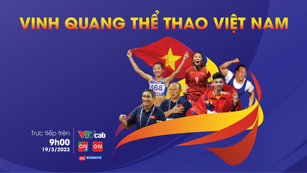 Nhiều ngôi sao được tôn vinh tại Gala "Vinh quang thể thao Việt Nam"
