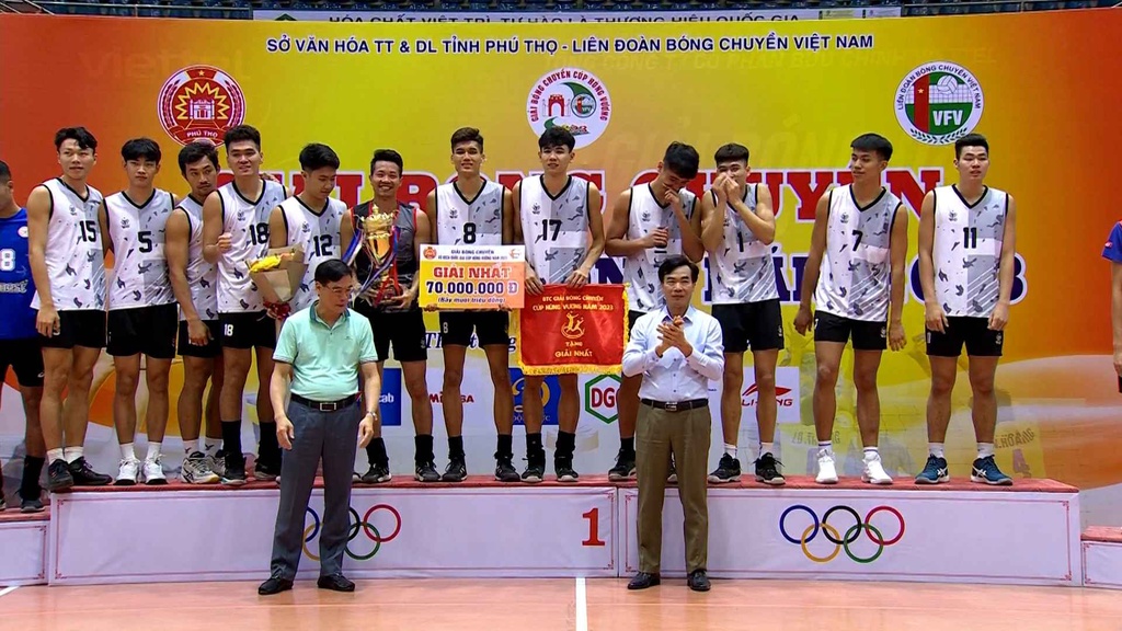 Cúp Hùng Vương 2023: Đội bóng chuyền nam Biên Phòng trở thành nhà vô địch đầy cảm xúc
