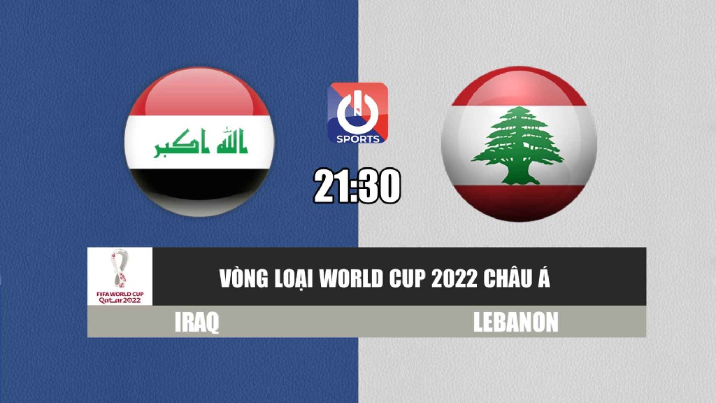 Nhận định, soi kèo trận Iraq vs Lebanon, 21h30 ngày 07/10
