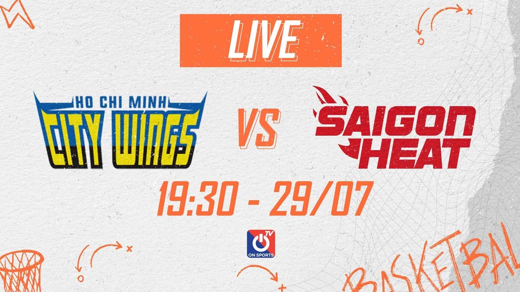 Link trực tiếp Ho Chi Minh City Wings vs Saigon Heat lúc 19h ngày 29/7, giải VBA 2022
