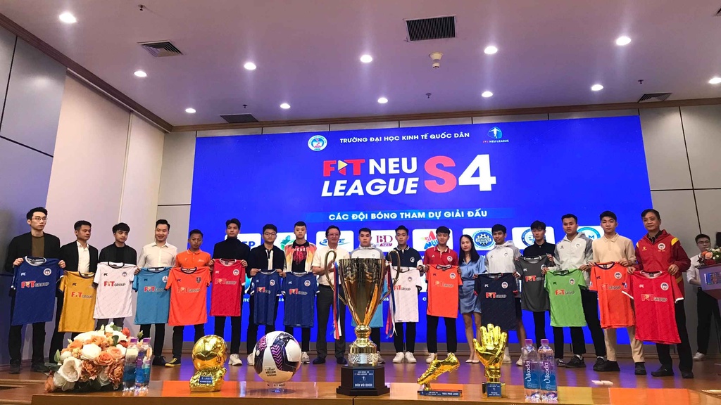 Giải bóng đá FIT NEU League S4 vươn mình theo mô hình bóng đá học đường Nhật Bản, Hàn Quốc