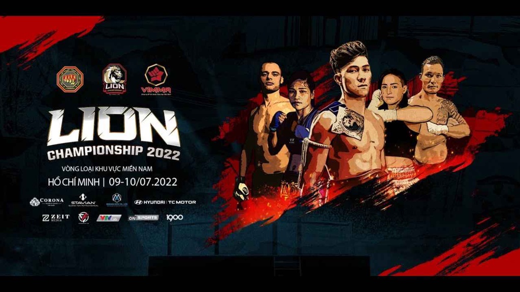 Link trực tiếp MMA vòng loại miền Nam giải Lion Championship 2022