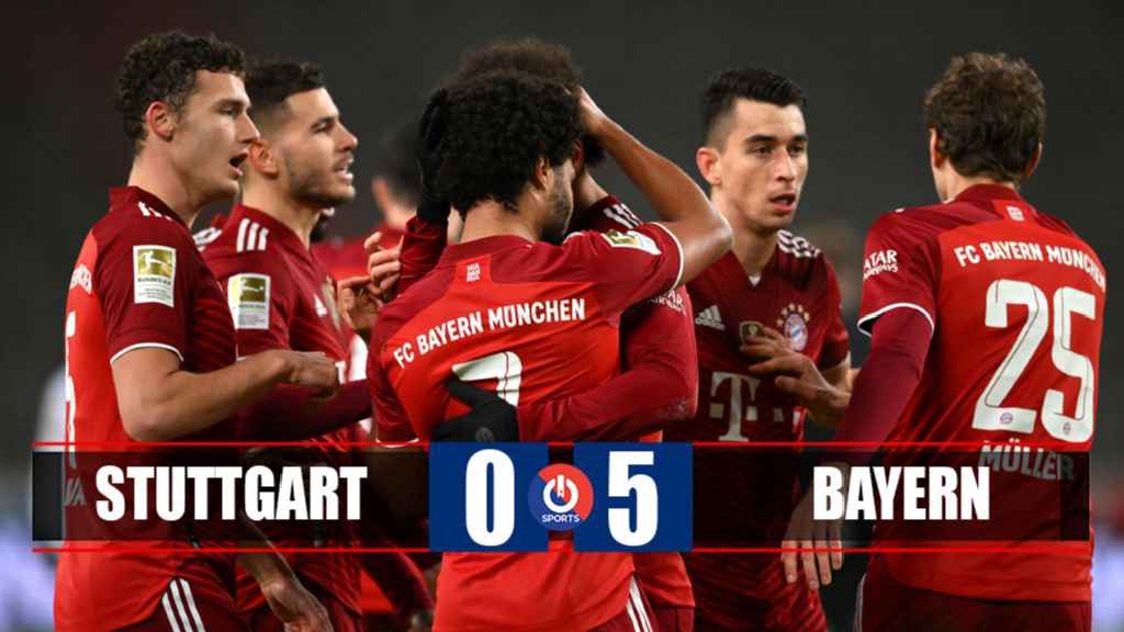 Video Highlight Stuttgart vs Bayern, Bundesliga hôm nay