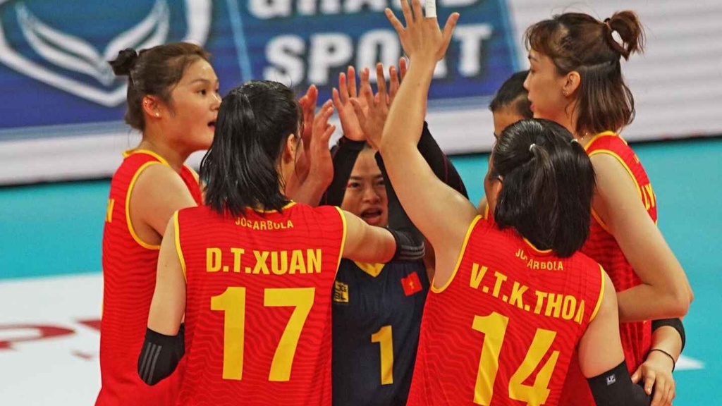 Đè bẹp Hàn Quốc, bóng chuyền Việt Nam vào tứ kết giải châu Á với thành tích ấn tượng