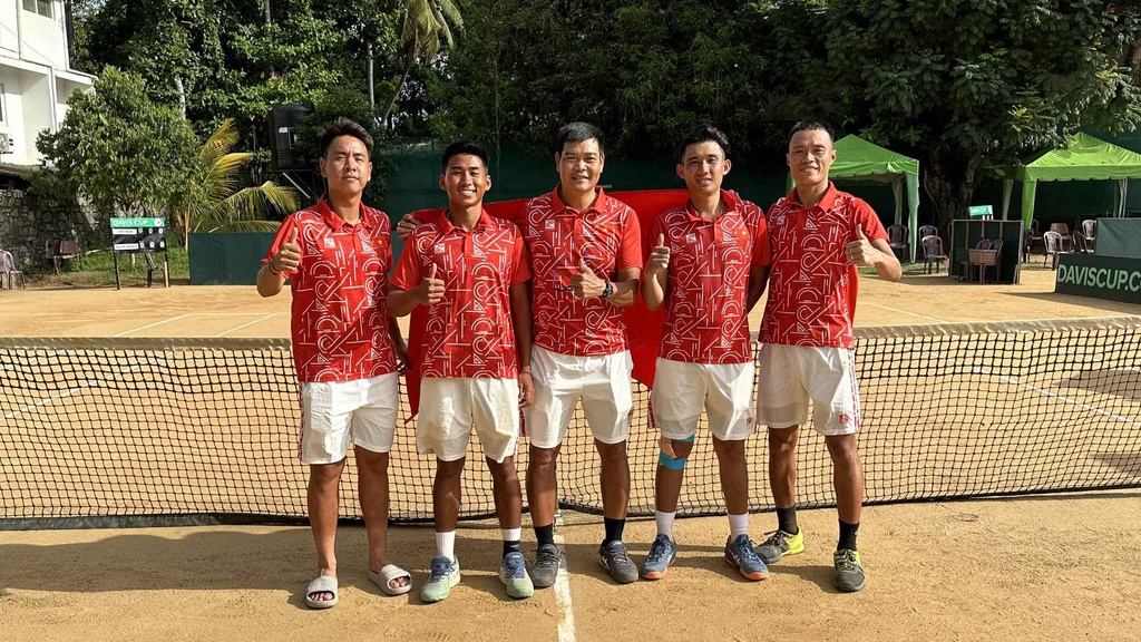 ĐT quần vợt Việt Nam tranh suất đánh play-off thăng hạng nhóm II thế giới Davis Cup