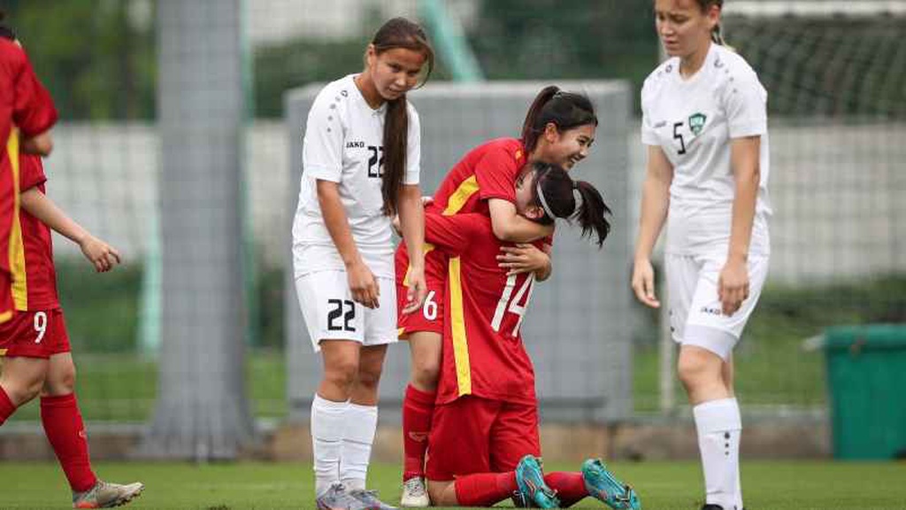 Đè bẹp Uzbekistan, U17 nữ Việt Nam giành quyền vào vòng loại thứ 2 giải U17 nữ châu Á 2024