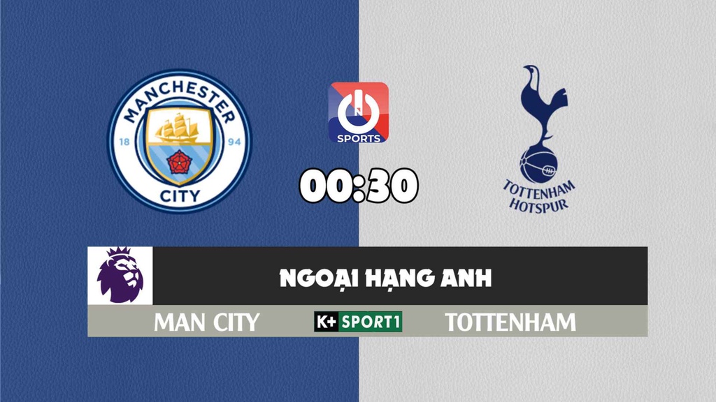 Nhận định, soi kèo trận Man City vs Tottenham, 00h30 ngày 20/2