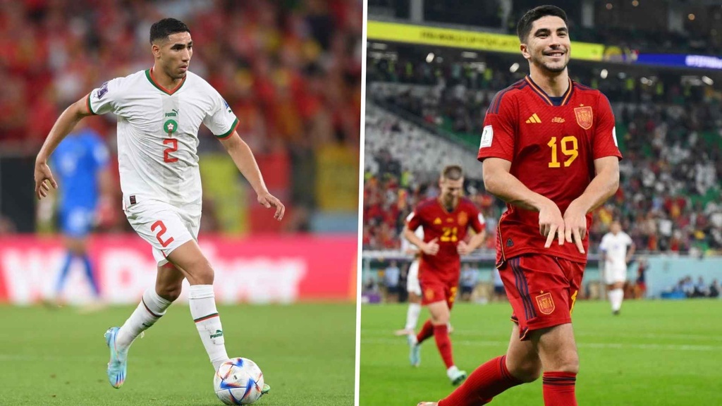Trực tiếp Maroc vs Tây Ban Nha lúc 22h ngày 6/12, vòng loại trực tiếp World Cup 2022