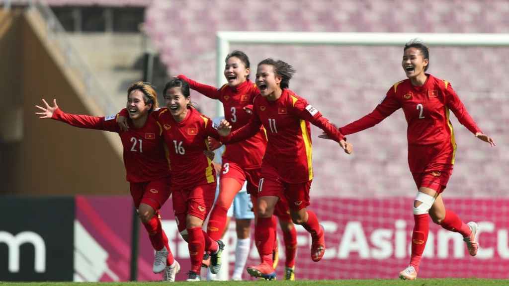 Lịch thi đấu của ĐT nữ Việt Nam trong năm 2022