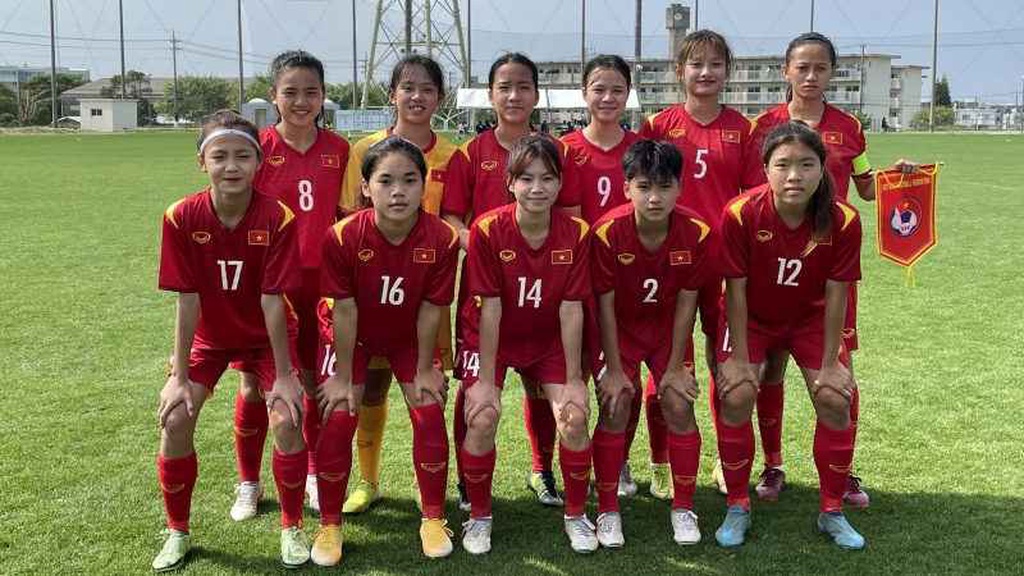 Cầu thủ U17 nữ Việt Nam được vinh danh sau trận thua 0-12 trước Nhật Bản