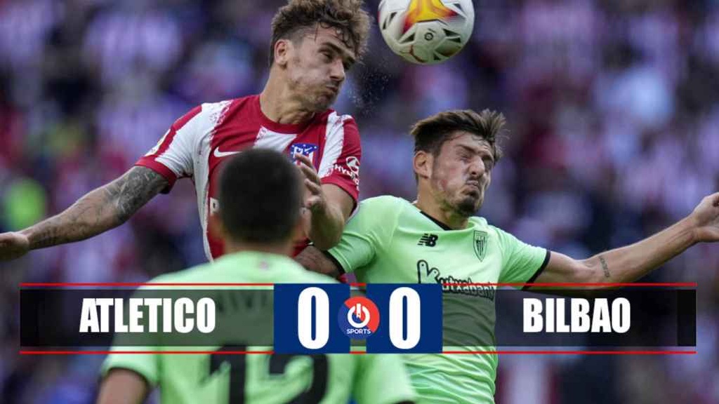 Ngôi sao Bilbao lập kỷ lục khó tin trong trận hòa Atletico Madrid