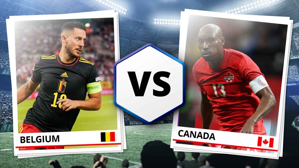 Trực tiếp Bỉ vs Canada lúc 2h ngày 24/11 bảng F World Cup 2022