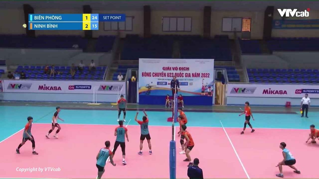 Biên Phòng giành chiến thắng ấn tượng tại giải bóng chuyền U23 Quốc gia