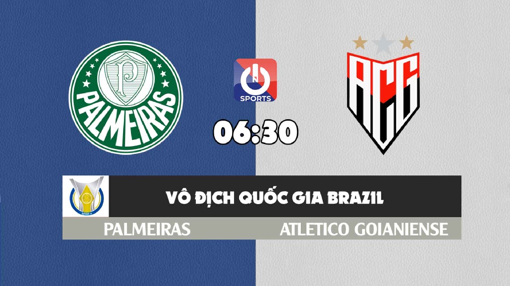 Nhận định, soi kèo trận Palmeiras vs Atletico Goianiense, 06h30 ngày 11/11