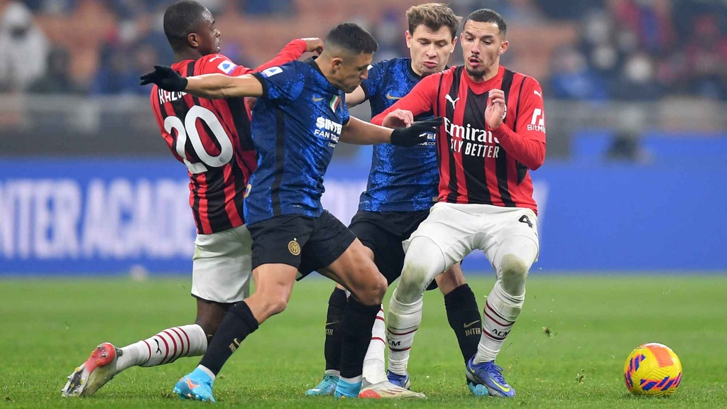 Link trực tiếp Inter Milan vs AC Milan, bán kết cúp QG Italia