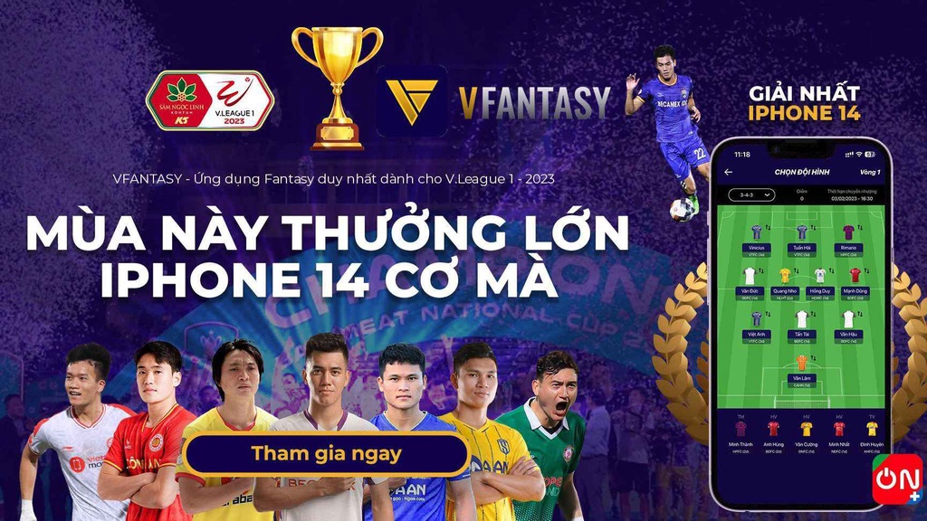 VFANTASY 2023: On PLus League | Mùa giải mới bùng nổ và hấp dẫn