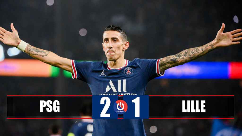 Video Highlight PSG vs Lille, Ligue 1 hôm nay