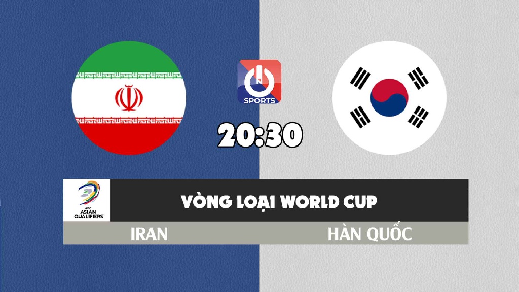 Nhận định, soi kèo trận Iran vs Hàn Quốc, 20h30 ngày 12/10