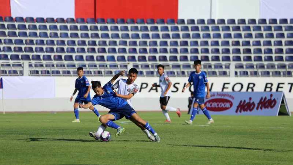 VCK giải VĐ U15 Quốc gia – cúp Acecook 2023: 3 điểm cho Bà Rịa Vũng Tàu