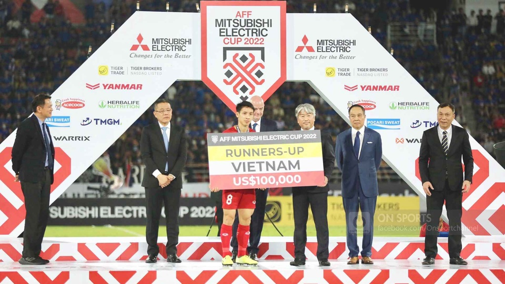 ĐT Việt Nam nhận thưởng "khủng" sau chiến dịch AFF Cup