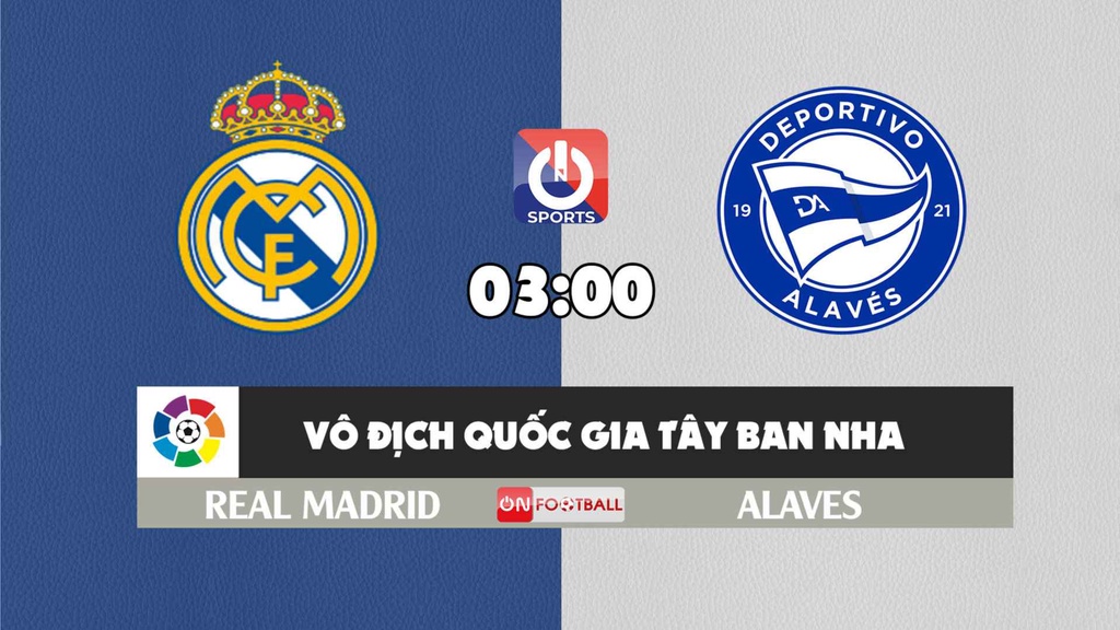Nhận định, soi kèo trận Real Madrid vs Alaves, 03h00 ngày 20/2