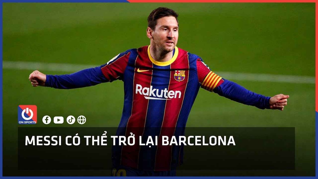 Messi có thể trở lại Barcelona