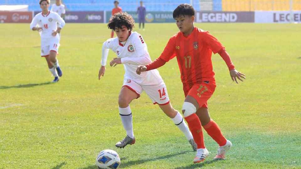 Kết quả nữ Guam 0-8 Myanmar vòng loại Asian Cup