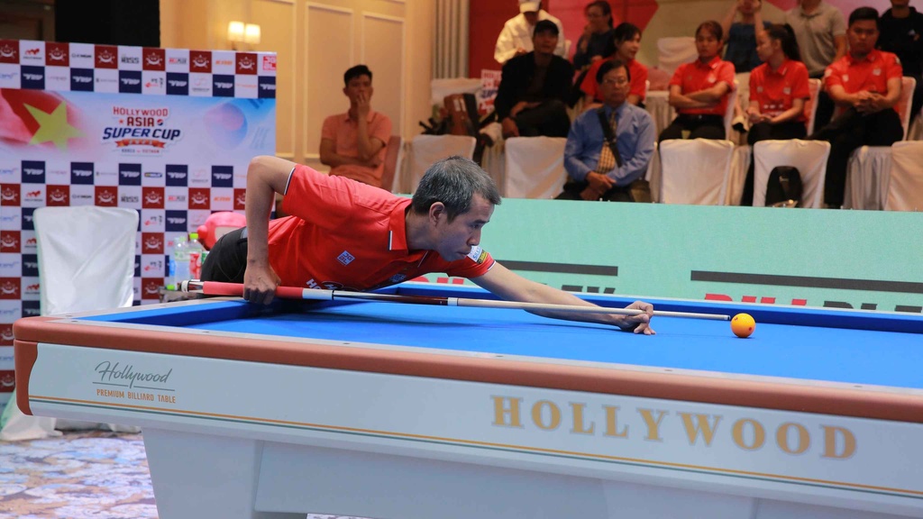 ĐT Việt Nam giành chiến thắng trước Hàn Quốc tại giải billiards Hollywood Asia Super Cup 2023