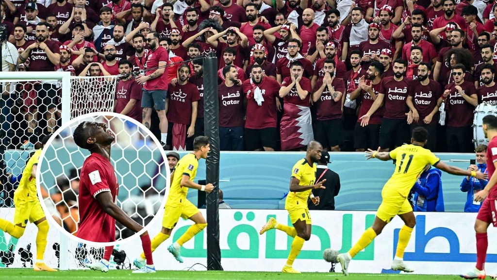 Qatar trở thành chủ nhà World Cup đầu tiên thất bại trong ngày khai mạc