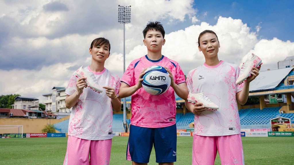 Kamito ra mắt BST giày bóng đá đặc biệt đồng hành cùng ĐT nữ Việt Nam 