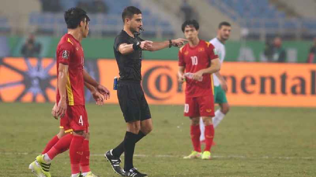 Báo Ả-rập Xê-út phản đối trọng tài vì từ chối bàn thắng trận gặp ĐT Việt Nam