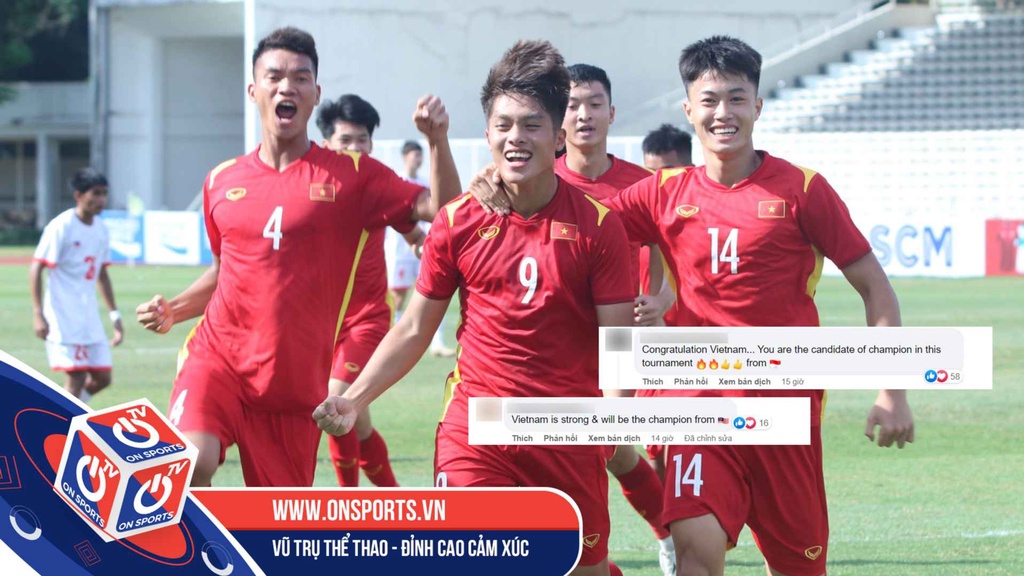 CĐV Đông Nam Á hết lời ca ngợi U19 Việt Nam sau màn hủy diệt Philippines