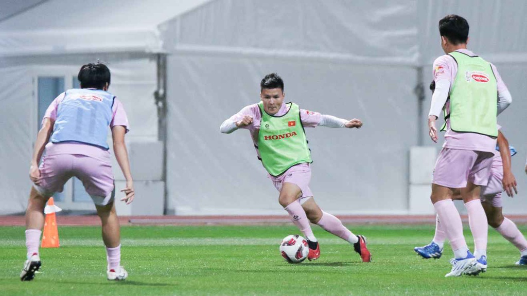 ĐT Việt Nam tích cực tập luyện tại Qatar, sẵn sàng cho Asian Cup