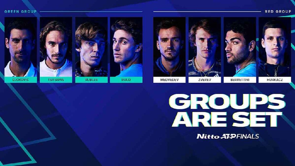 Danh sách 8 tay vợt nam tham dự ATP Finals 2021