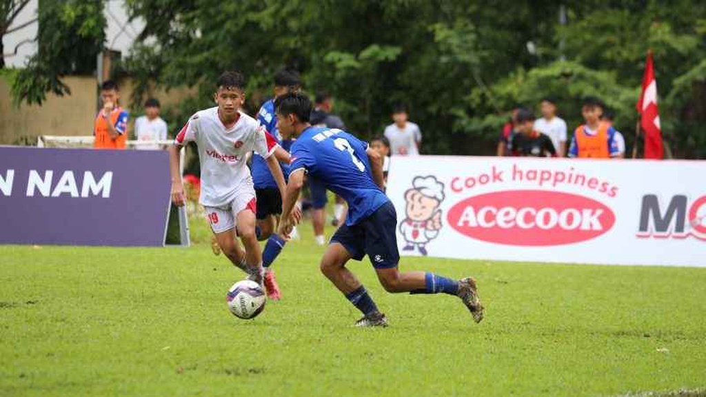 VCK giải VĐ U15 Quốc gia – cúp Acecook 2023: Hà Nội, PVF vượt qua vòng bảng