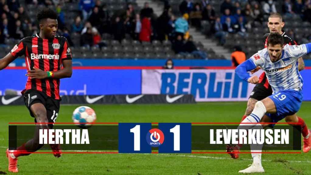 Video Highlight Hertha Berlin vs Leverkusen, Bundesliga hôm nay