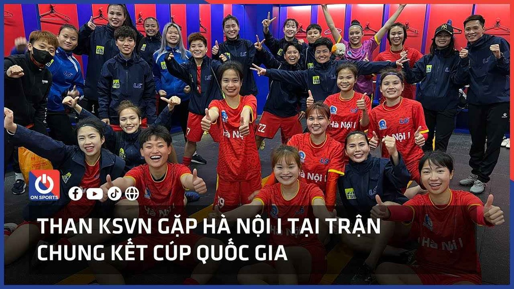 Than KSVN gặp Hà Nội I tại trận chung kết cúp Quốc gia