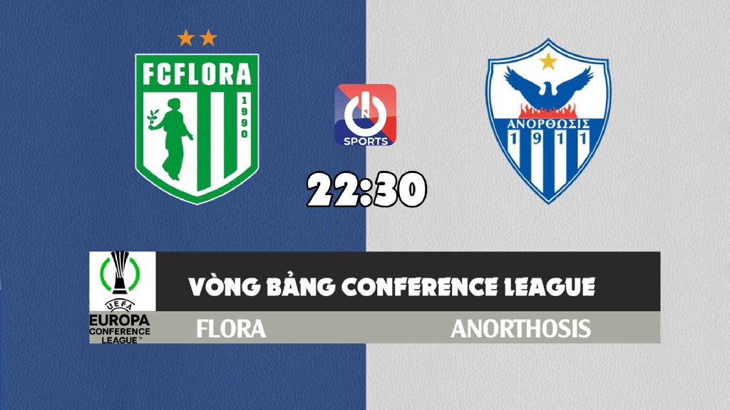 Nhận định, soi kèo trận Flora vs Anorthosis, 22h30 ngày 4/11