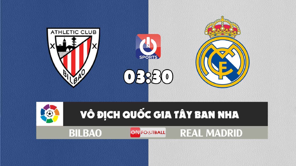 Nhận định, soi kèo trận Bilbao vs Real Madrid, 03h30 ngày 23/12