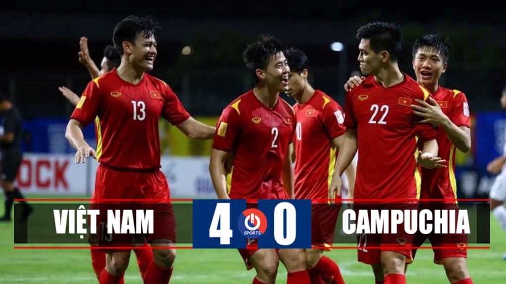 Thắng đậm Campuchia, ĐT Việt Nam gặp Thái Lan ở bán kết AFF Cup