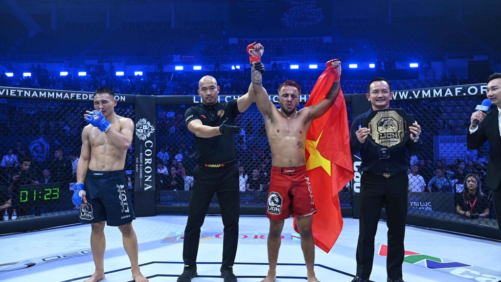 LION Championship 11 tìm ra 4 chủ nhân mới của đai vô địch MMA Việt Nam